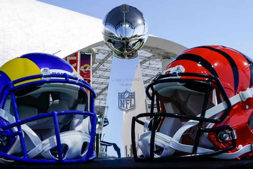 Im Super Bowl LVI stehen sich die Los Angeles Rams und die Cincinnati Bengals gegenüber.