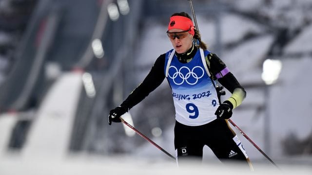 Konnte ihren Gold-Coup nicht wiederholen: Biathletin Denise Herrmann.