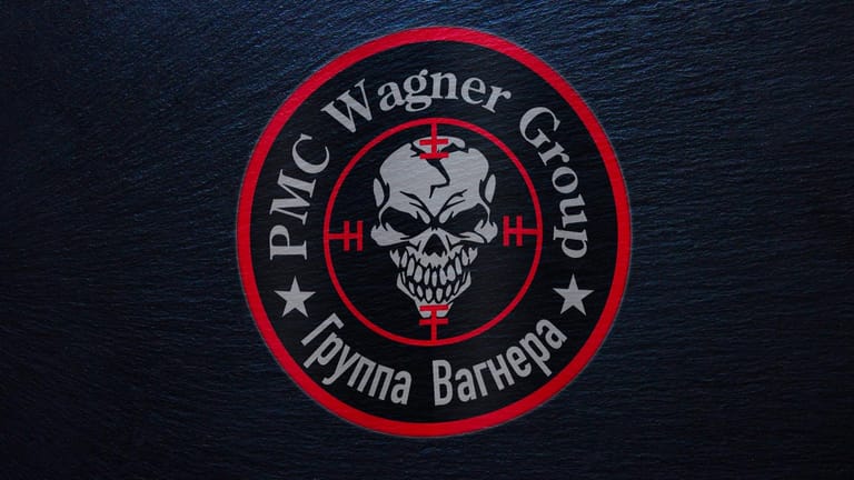 Das Logo der russischen "Wagner Gruppe": "Wir haben Fähigkeiten, die die Armee nicht hat".