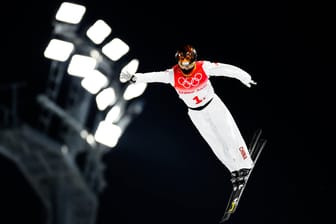 Der Freestyle Mixed Wettbewerb bei den Olympischen Winterspielen in Peking.