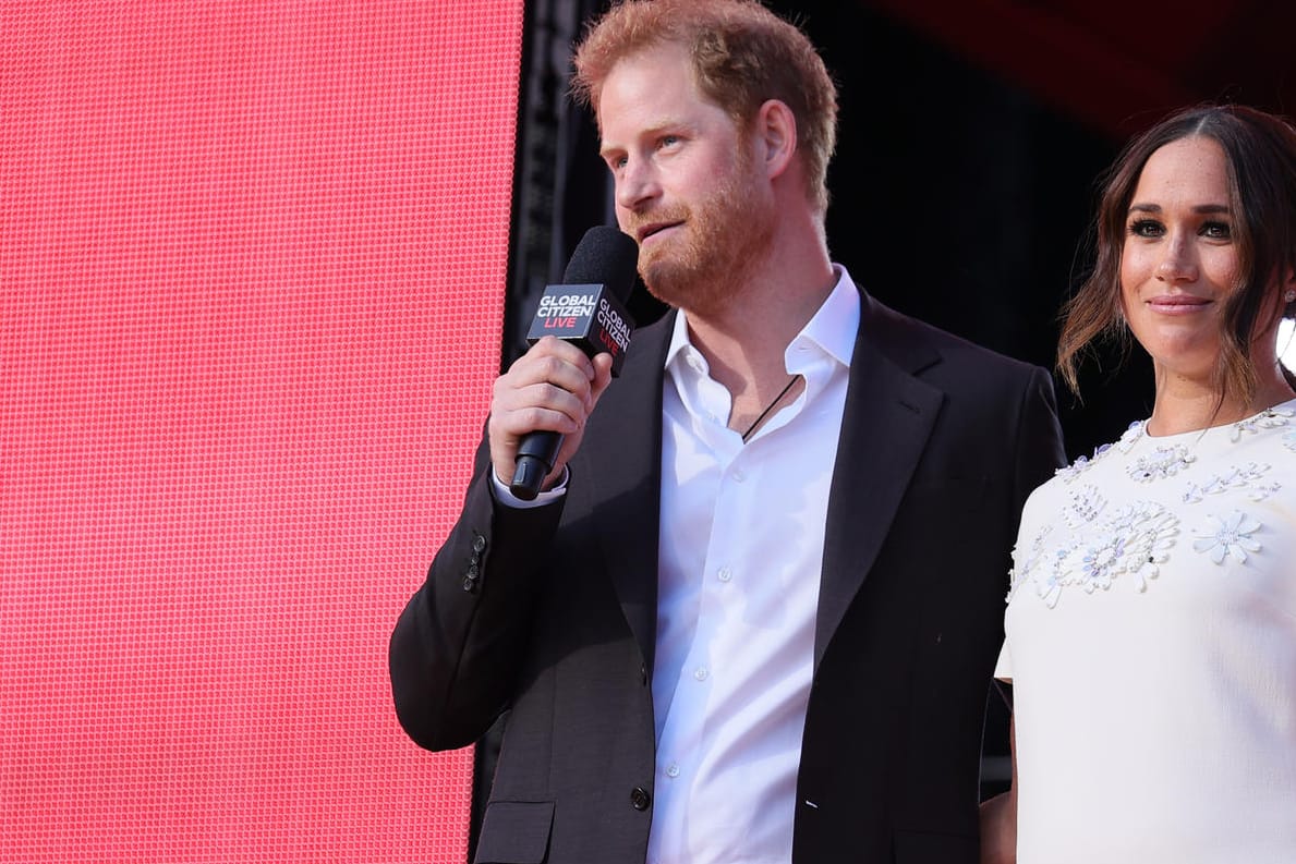 Prinz Harry und Herzogin Meghan: Das Paar lebt mit seinen beiden Kindern in den USA.