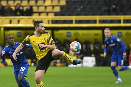 Freut sich auf das Zusammenspiel mit Niklas Süle: Dortmunds Raphael Guerreiro.