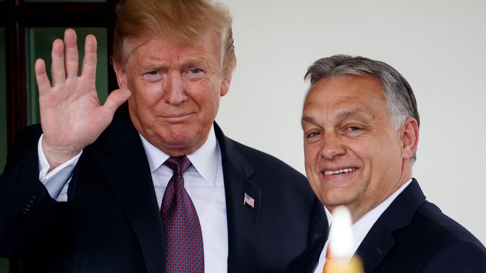 Der damalige US-Präsident Donald und Trump (l.) empfängt Viktor Orbán im Mai 2019 in Washington: "Die Leute bei Fidesz wären wirklich begeistert".