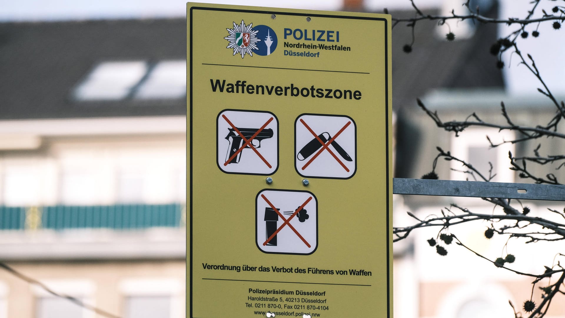 Waffenverbotszone in der Altstadt: Unter anderem der Angriff auf den 17-Jährigen führte zu einer Debatte um mehr Sicherheit.