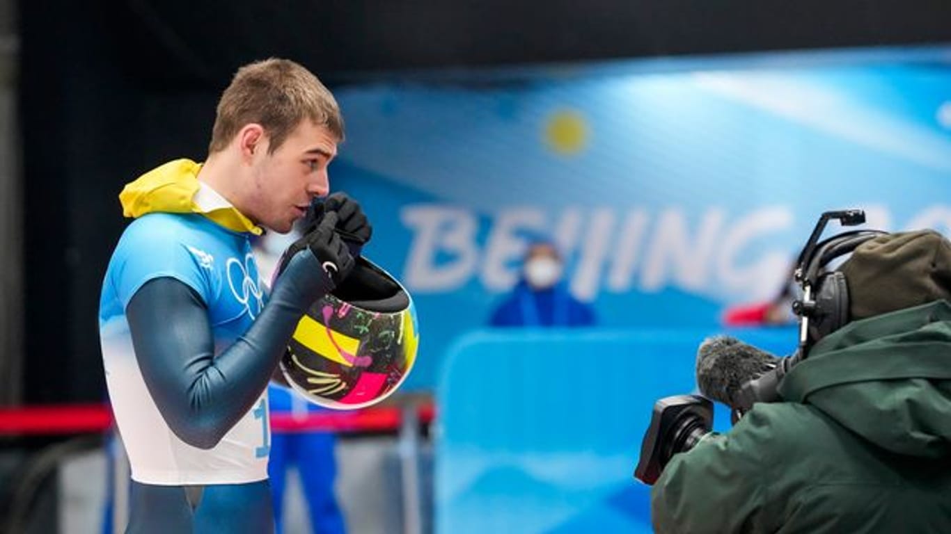 Der ukrainische Skeleton-Pilot Wladislaw Heraskewitsch.