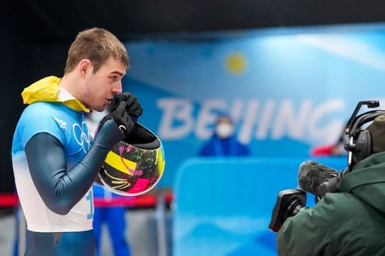 Der ukrainische Skeleton-Pilot Wladislaw Heraskewitsch.