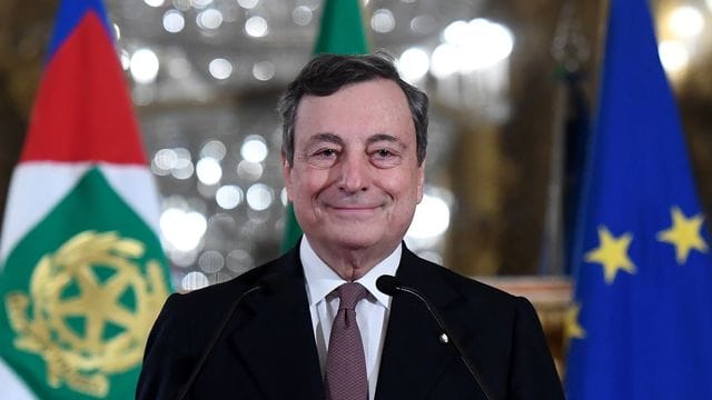 An diesem Sonntag feiert Draghi sein einjähriges Jubiläum als Ministerpräsident.