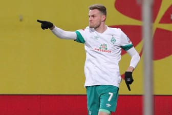 Marvin Ducksch: Der Bremer Stürmer wurde in Rostock zum Matchwinner.