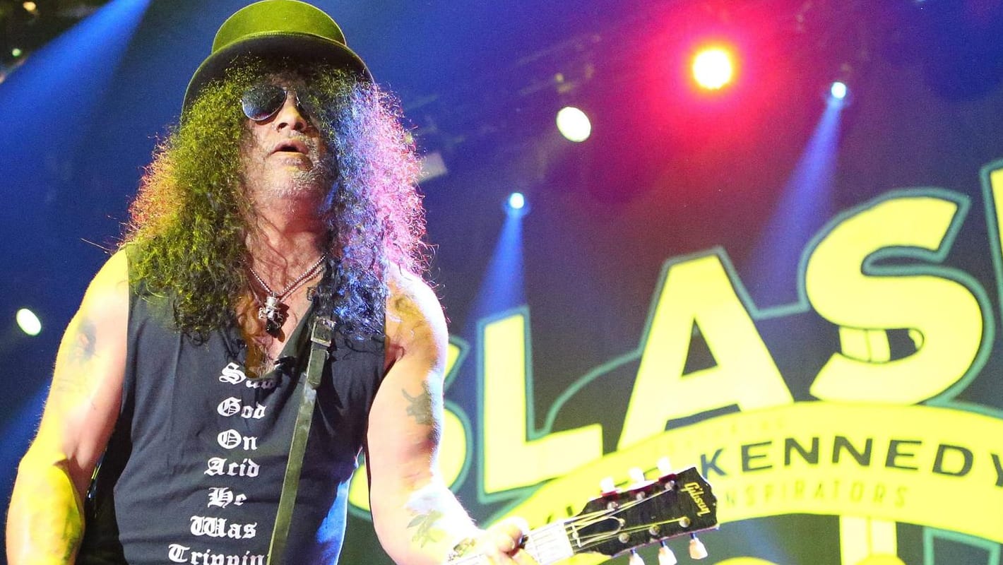 Slash: Er wurde durch Guns N' Roses zur Gitarrenikone.