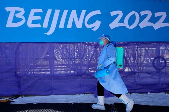 Die Corona-Fälle bei den Winterspielen in Peking gehen weiter zurück.