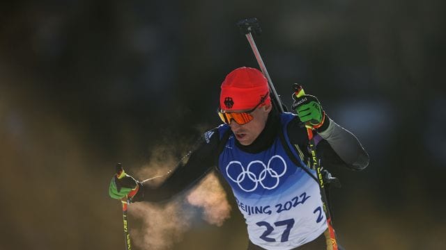 Biathlet Erik Lesser gewann den Massenstart der Reservisten.