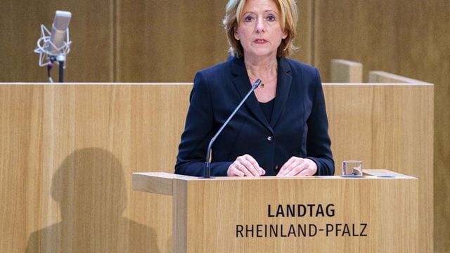 Die rheinland-pfälzische Ministerpräsidentin Malu Dreyer Die rheinland-pfälzische Ministerpräsidentin Malu Dreyer