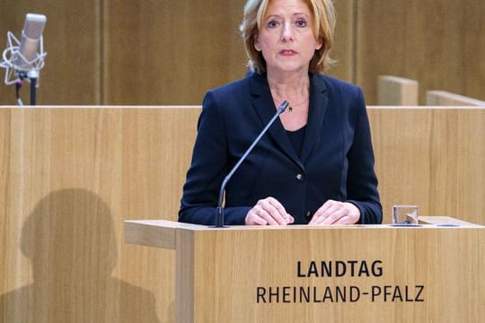 Die rheinland-pfälzische Ministerpräsidentin Malu Dreyer