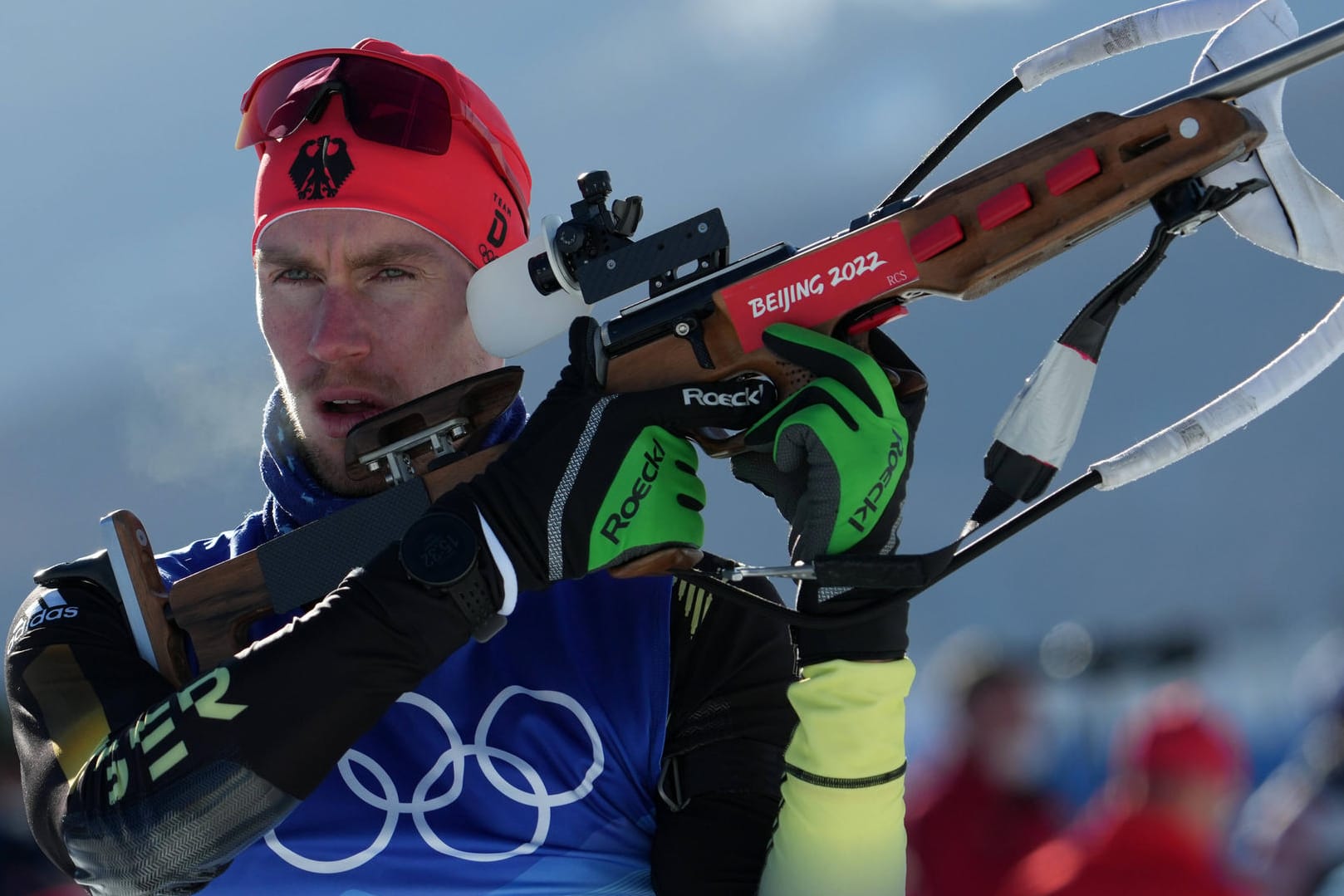 Johannes Kühn: In Hochfilzen siegte der deutsche Biathlet im Sprint, momentan läuft er seiner Form hinterher.