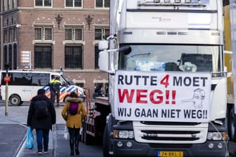 Coronavirus - Proteste in den Niederlande