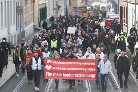 Coronavirus: Demonstration gegen Einschränkungen