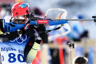 Vanessa Hinz bei den Wettkämpfen in Peking: Überraschung in der Verfolgung?