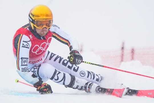 Julian Rauchfuß kam im Riesenslalom nicht in die Top 15.