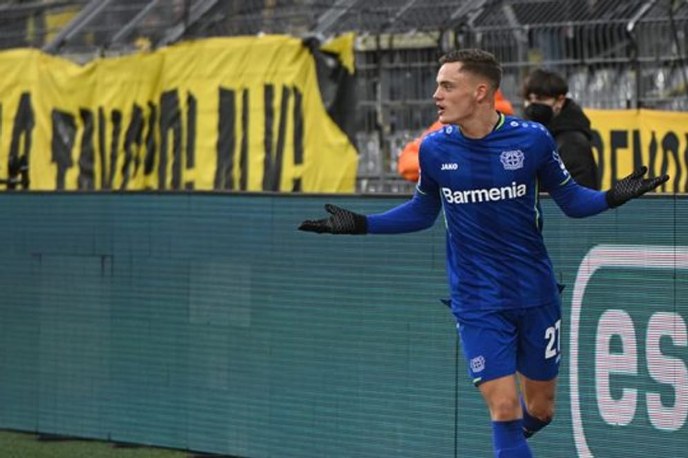 Vielgelobt: Bayer Leverkusens Jungstar Florian Wirtz.