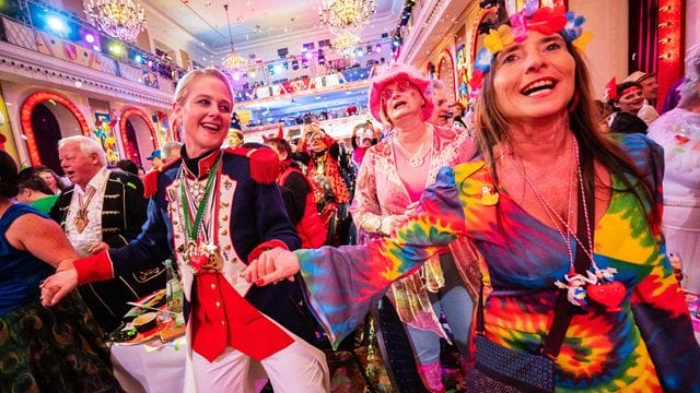 Seit dieser Aufnahme von 2020 findet die traditionelle Sitzung im Kurfürstlichen Schloss von Mainz bislang nur noch stark eingeschränkt statt.