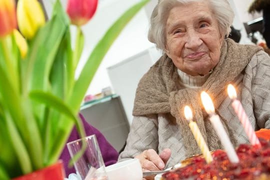 Anlass zum Feiern: Mina Hehn ist am Sonntag 109 Jahre alt geworden.