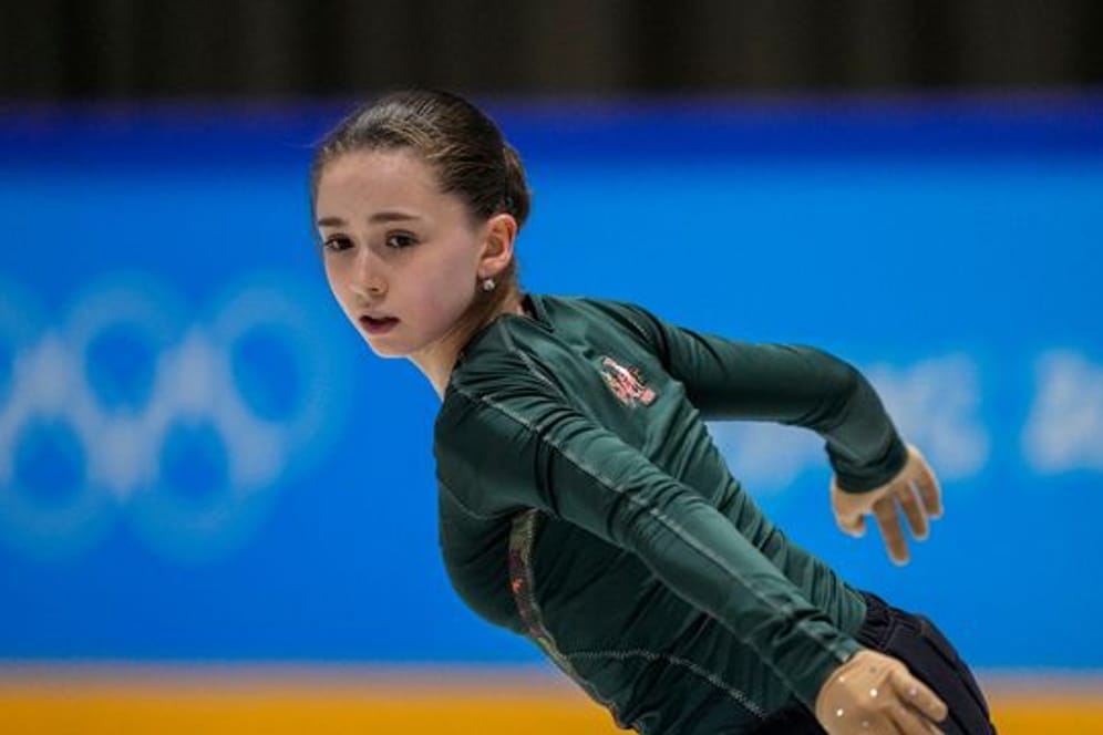 Eiskunstläuferin Kamila Walijewa darf im olympischen Einzelwettbewerb starten.