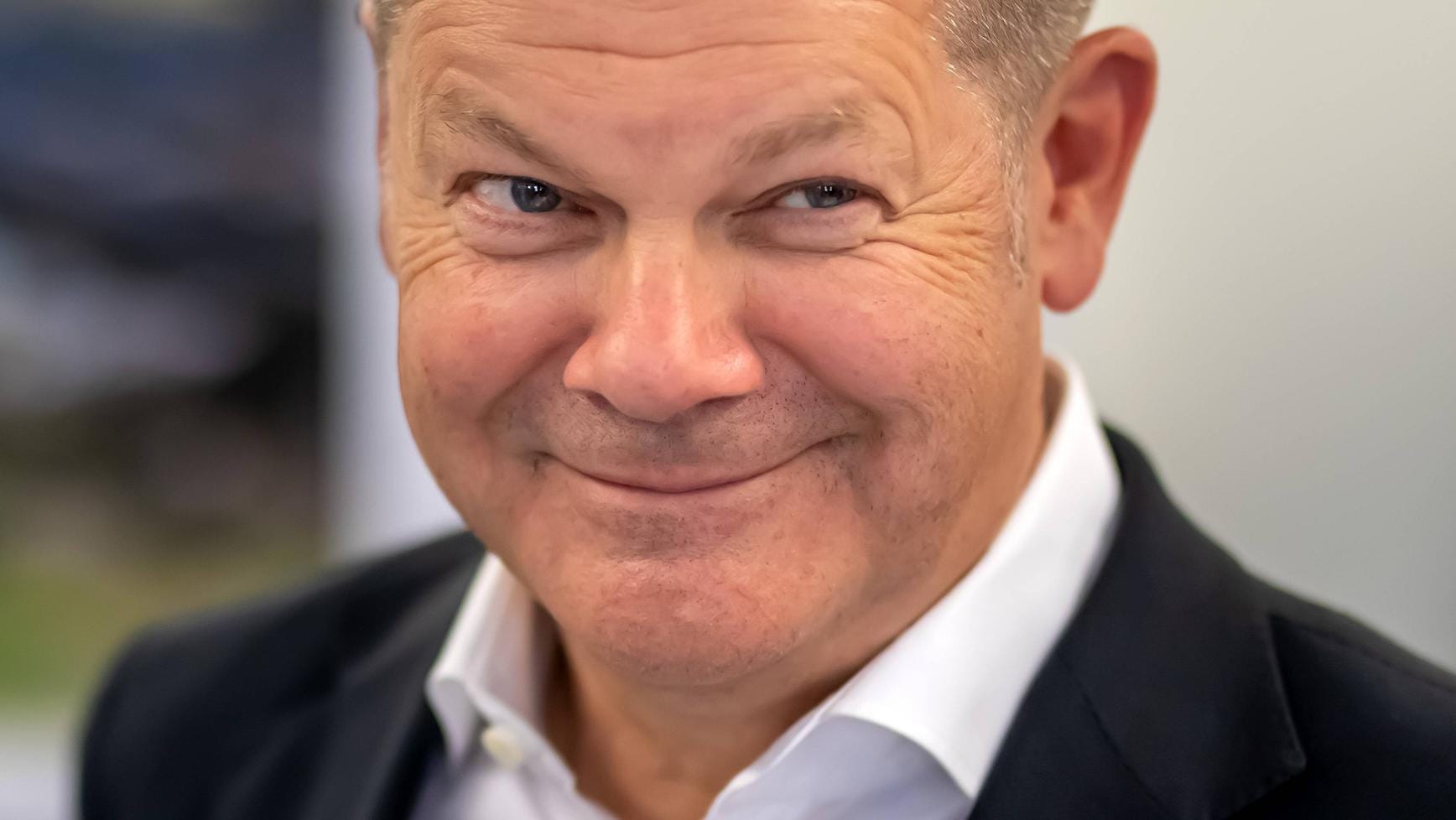 Er hat mehr Humor, als die meisten vermuten: Olaf Scholz amüsiert sich ganz gern.