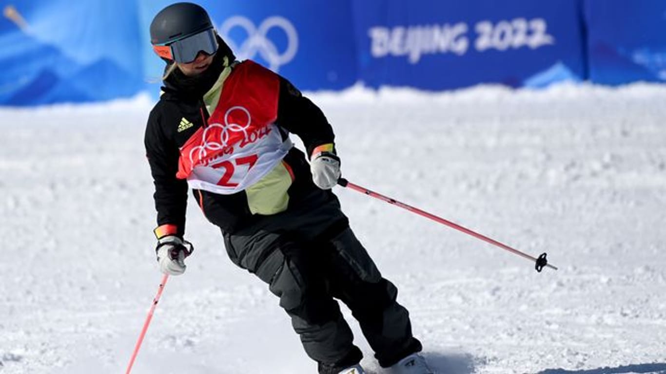 In der Slopestyle-Qualifikation ausgeschieden: Alia Delia Eichinger.