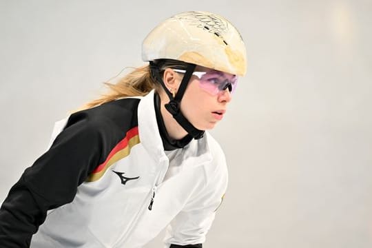 Geht in Peking gehandicapt an den Start: Shorttrackerin Anna Seidel.