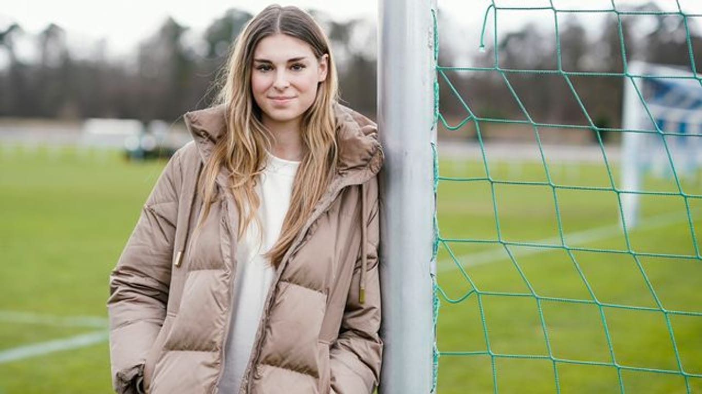 Deutsche Fußballnationalspielerin Jule Brand