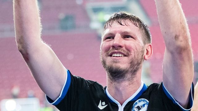 Wird Arminia Bielefeld am Saisonende verlassen: Fabian Klos.