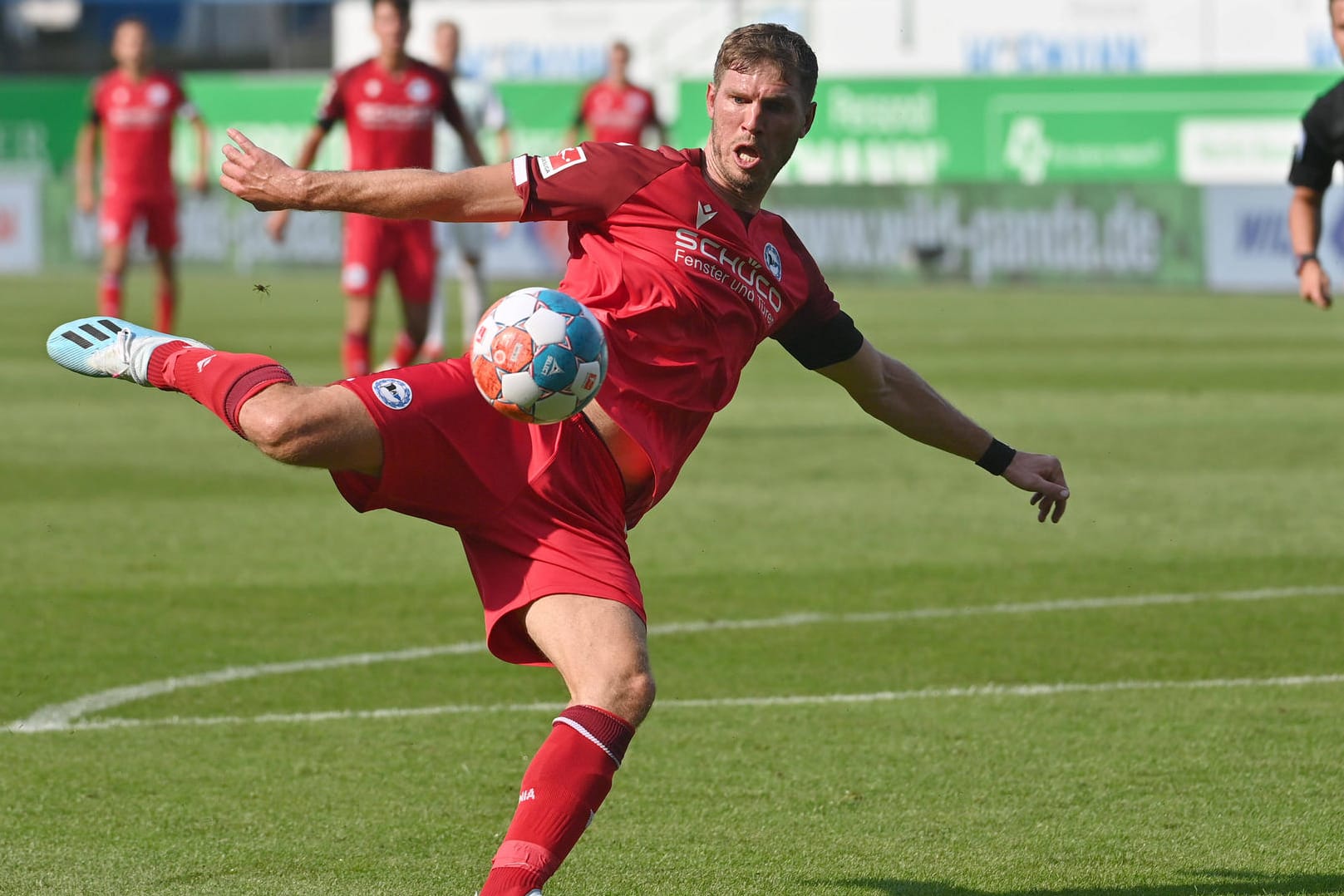 Fabian Klos ist Rekord-Torjäger von Bundesligist Arminia Bielefeld. Im Sommer endet seine Ära bei den Ostwestfalen.