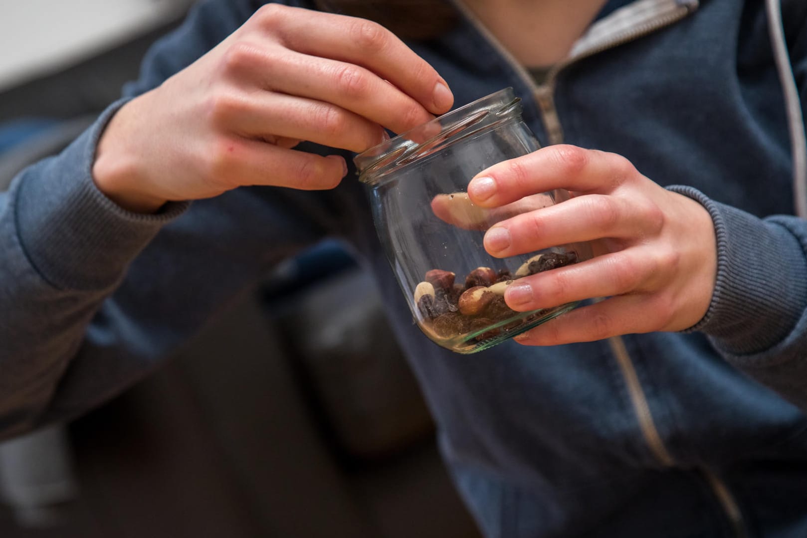 Studentenfutter: Snacks können Krebspatietenten helfen, genügend Nahrung aufzunehmen.