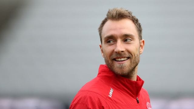 Spielte bei einem Testspiel seines neuen Clubs FC Brentford eine Stunde: Christian Eriksen. Spielte bei einem Testspiel seines neuen Clubs FC Brentford eine Stunde: Christian Eriksen.