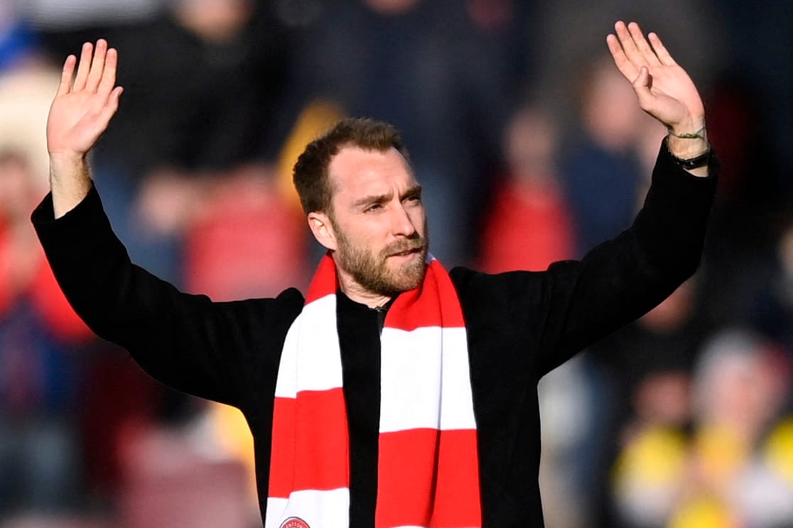 Seit kurzem beim FC Brentford unter Vertrag: Christian Eriksen.