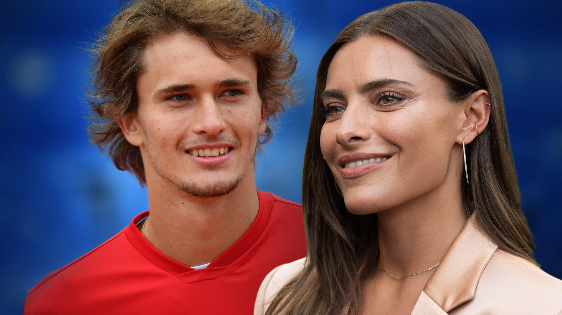 Alexander Zverev und Sophia Thomalla: Der Tennisprofi und die Moderatorin sind ein Paar.