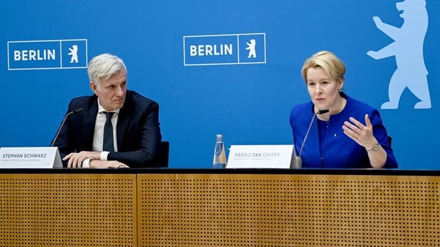 Berlins Regierende Bürgermeisterin Franziska Giffey (SPD)