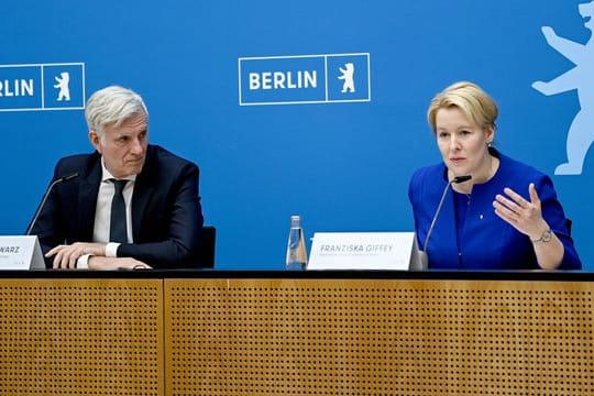 Berlins Regierende Bürgermeisterin Franziska Giffey (SPD)