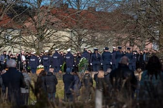 Beisetzung des ermordeten Polizisten in Freisen