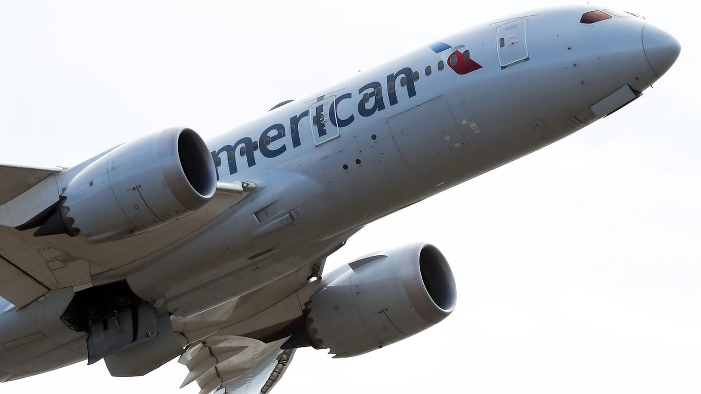 Ein Dreamliner der American Airlines (Symbolbild): Auf einem Flug nach Washington hatte ein Mann versucht, ins Cockpit zu gelangen.