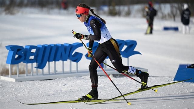 Langläuferin Katharina Hennig wird im Teamsprint mit Katherine Sauerbrey an den Start gehen.