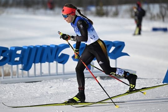 Langläuferin Katharina Hennig wird im Teamsprint mit Katherine Sauerbrey an den Start gehen.