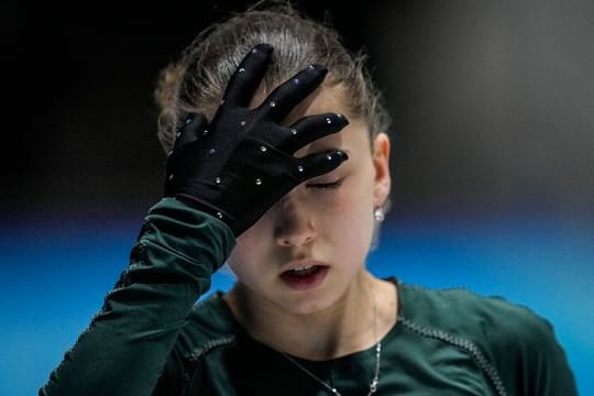 Russlands Eiskunstlaufstar Kamila Walijewa wird bei Olympia im Einzel starten.