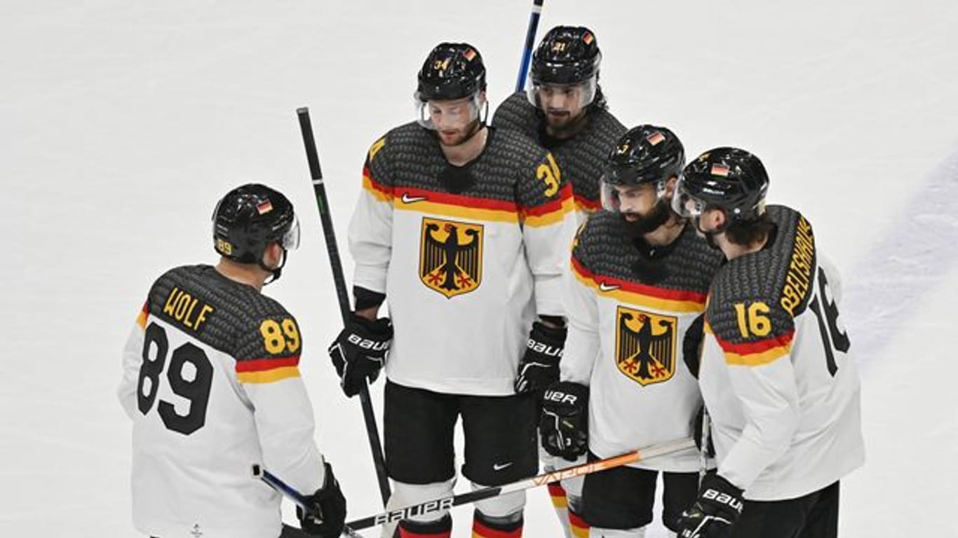Das deutsche Eishockey-Team musste gegen die Slowakei eine 0:4-Niederlage hinnehmen.