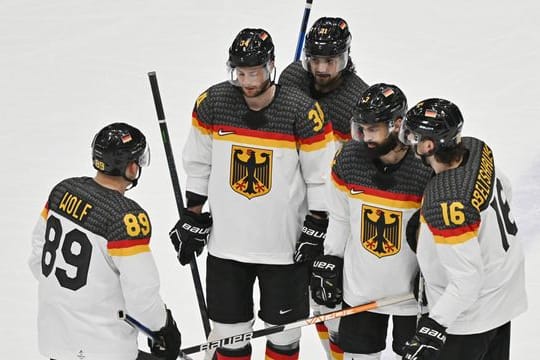 Das deutsche Eishockey-Team musste gegen die Slowakei eine 0:4-Niederlage hinnehmen.