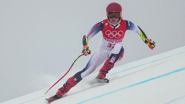 Die US-Star Mikaela Shiffrin blickt mit Zuversicht auf die nächsten Wettbewerbe. Die US-Star Mikaela Shiffrin blickt mit Zuversicht auf die nächsten Wettbewerbe.