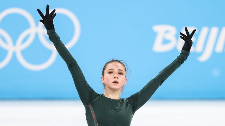 Kamila Walijewa: Die Eiskunstläuferin startet im Kurzprogramm am Dienstag.