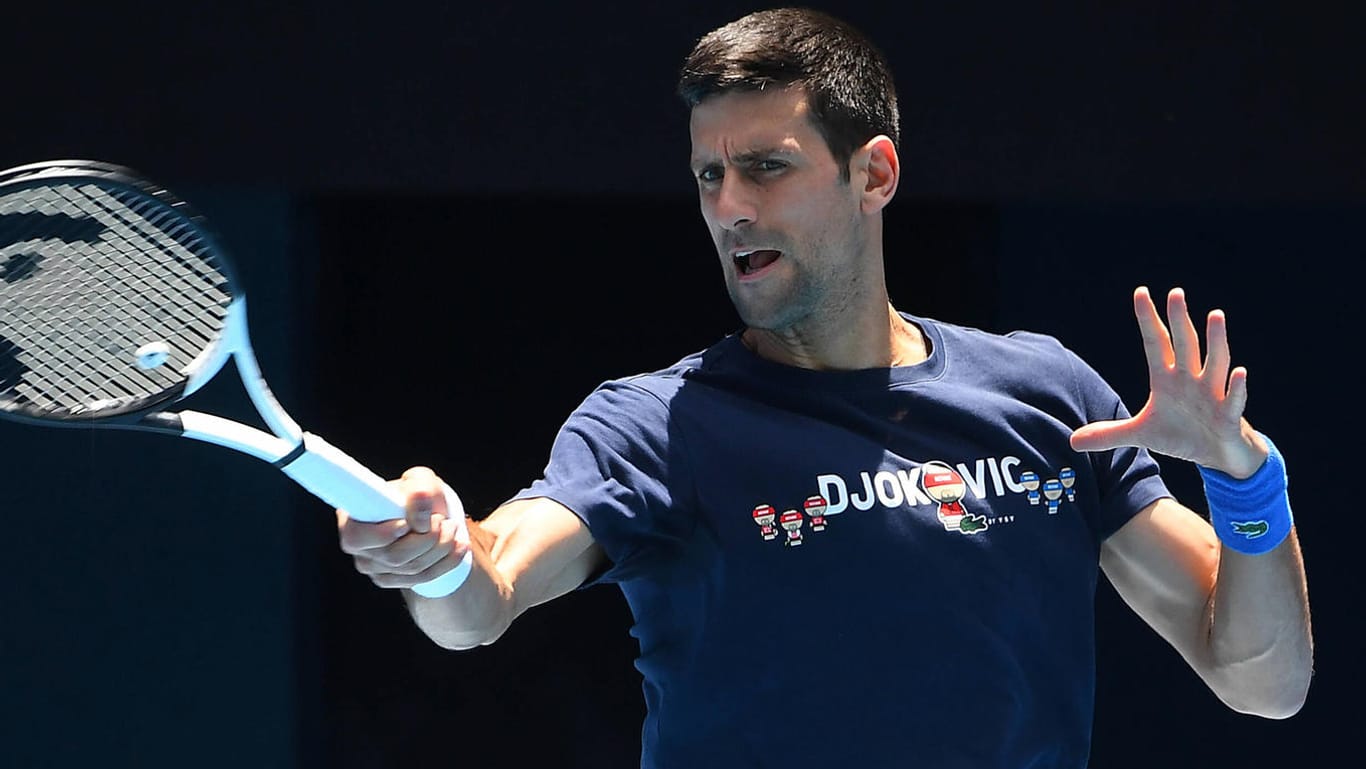 Novak Djokovic: Der Weltklasse-Tennisspieler könnte auch den nächsten Grand Slam aufgrund seines Impfstatus verpassen.