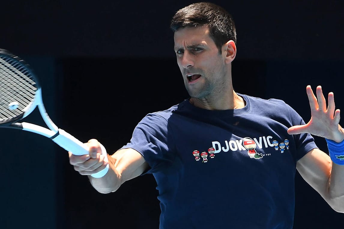 Novak Djokovic: Der Weltklasse-Tennisspieler könnte auch den nächsten Grand Slam aufgrund seines Impfstatus verpassen.