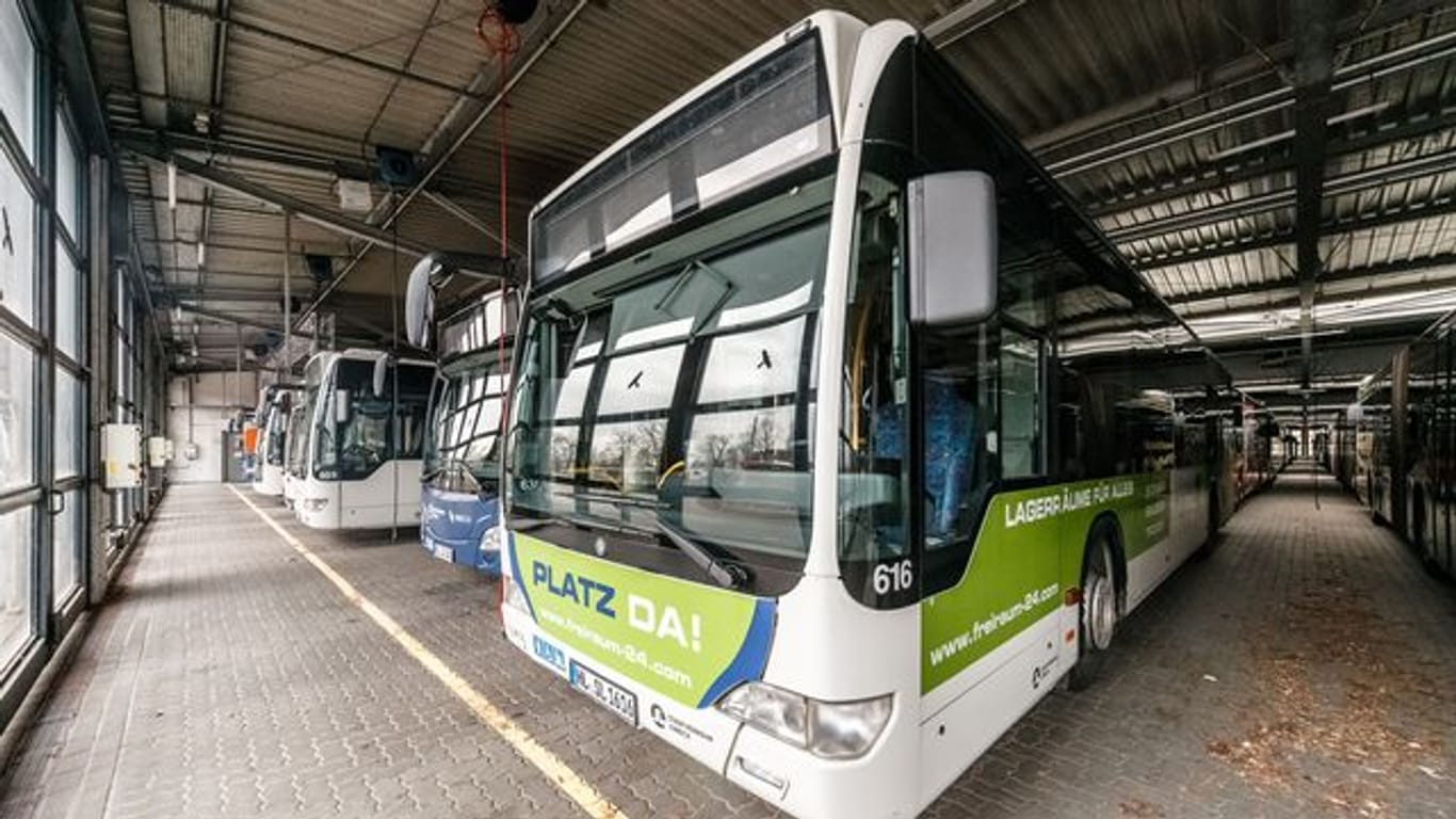 Verdi-Warnstreik im Busverkehr